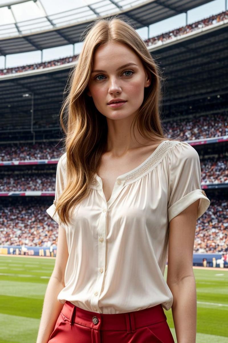 05497-2313924887-European woman, closeup, sandals, (shirt), pants, (at a stadium), [ZM_mathea_ZM_alla], wide shoulders, perfect face, (contact ir.jpg